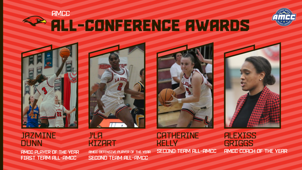 Women's Basketball Leads All-AMCC Major Awards, Three Players Named All-Conference