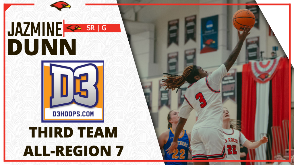 Dunn Adds All-Region Accolade To Her Storied Redhawk Career